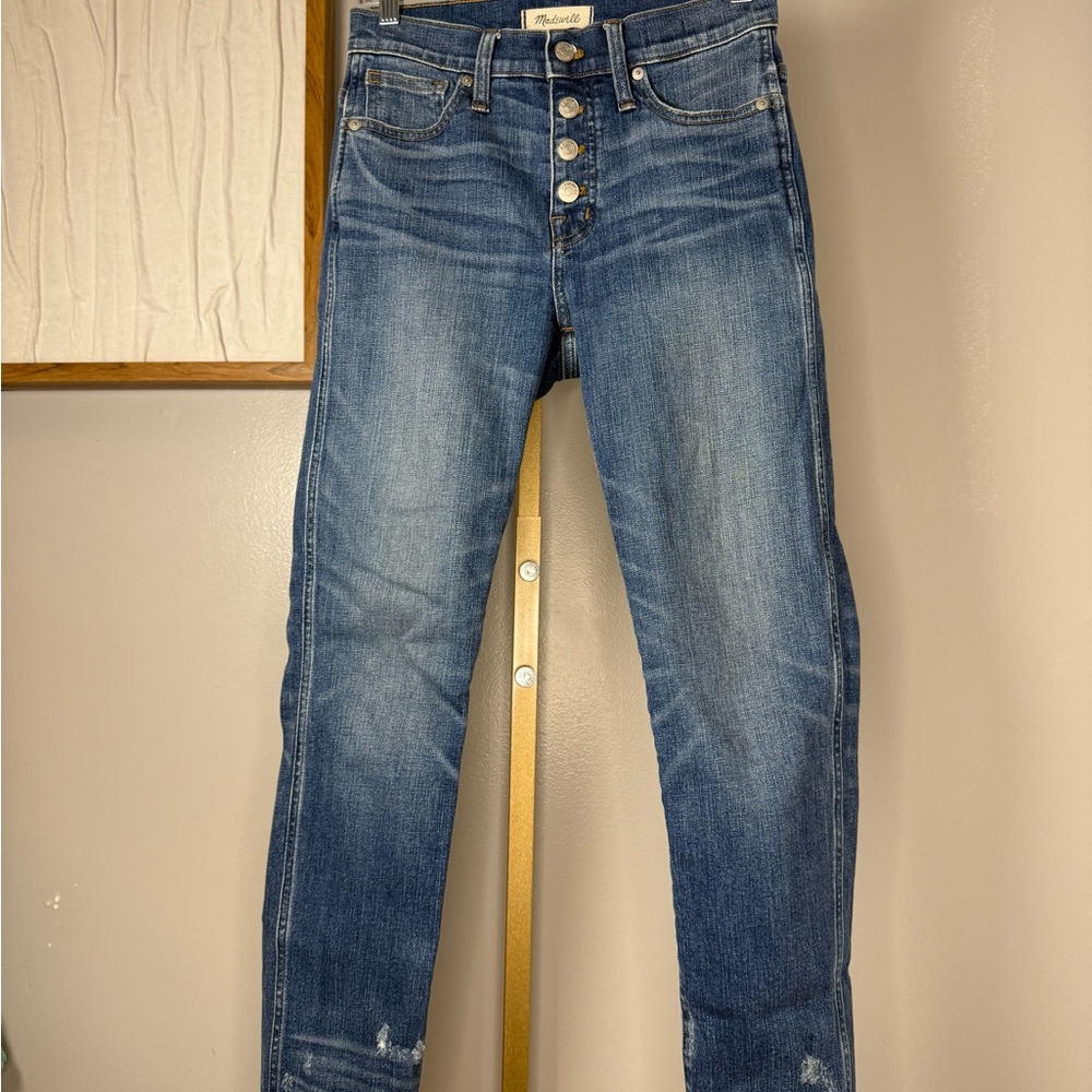 Madewell High Rise Blue Jeans